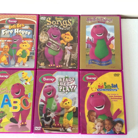16 Barney & Friends Sing Along DVD's + Soft Toy Kids Educational  Learning Toys - Picture 13 of 16